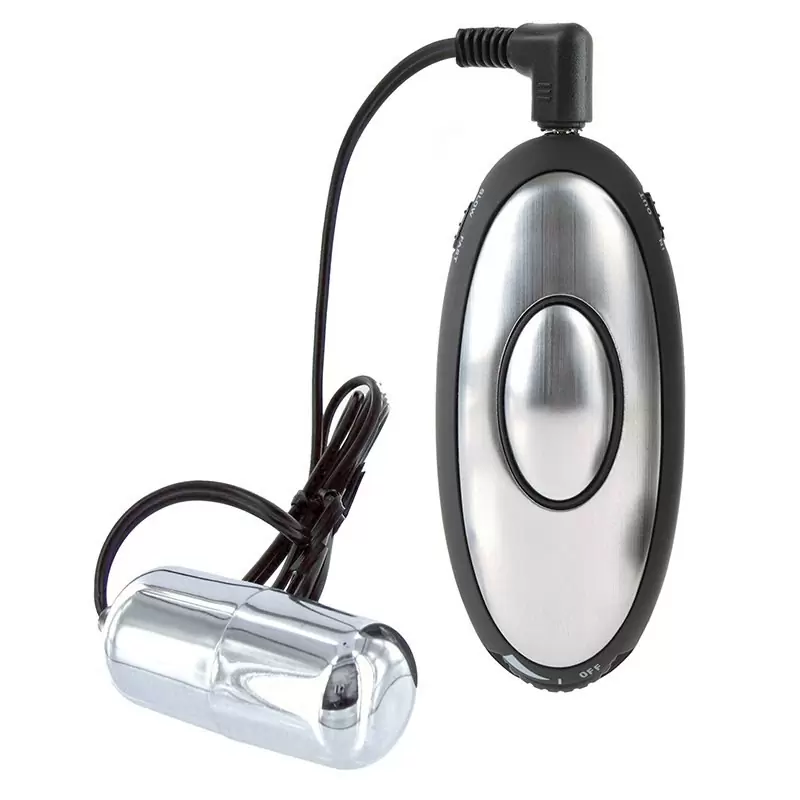 Пулька с электростимуляцией Silver Bullet – серебристая