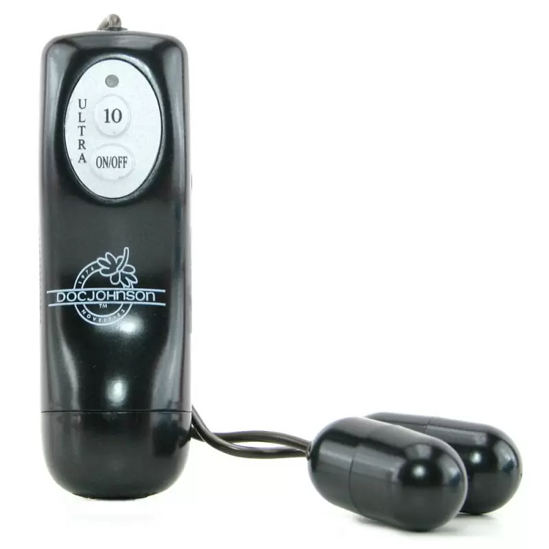 Две вибропули 10X Dual Power Bullets - Short n' Sweet – черный