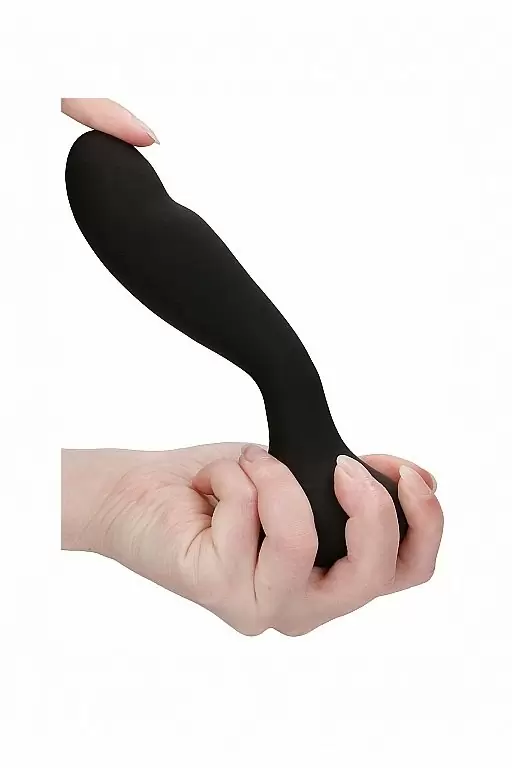 Вибромассажер для точки G или простаты Finesse (черный)