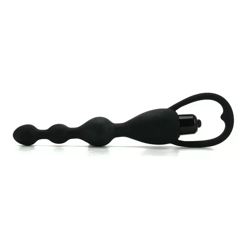 Анальная цепочка с вибрацией Silicone Vibrating Pleasure Beads
