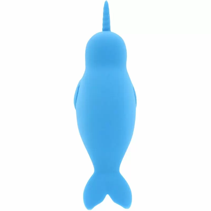 Вибромассажер Unihorn of the Sea – Neigh Mo с точечной стимуляцией, голубой