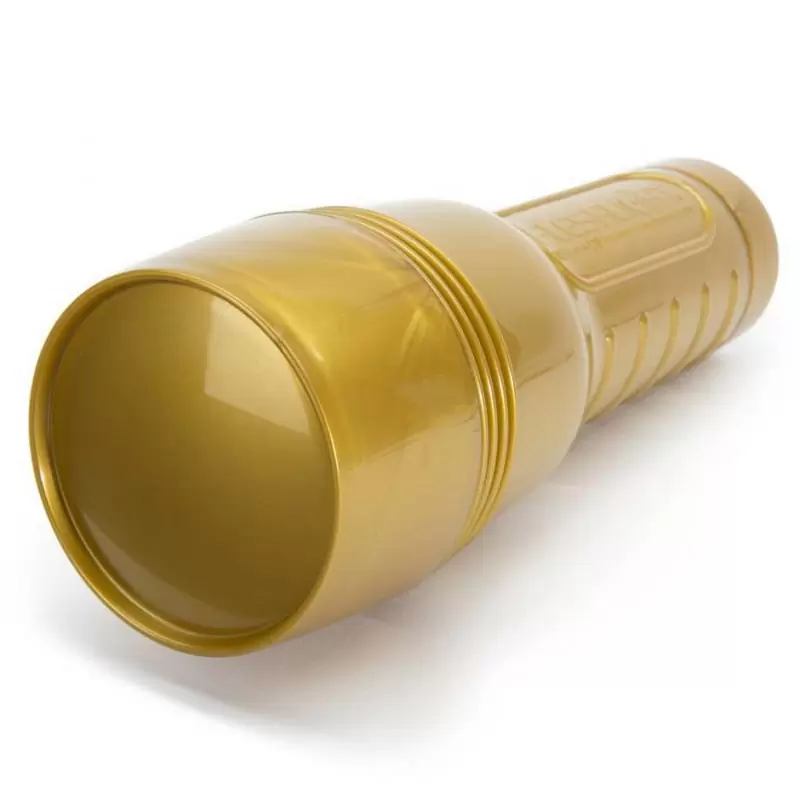 Мастурбатор для тренировки выносливости Fleshlight Gold Stamina вагина - розовый с золотистым