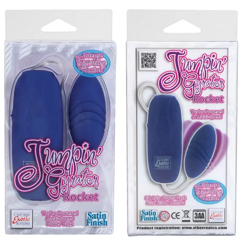 Виброяйцо Jumpin’ Gyrator Rocket – синий