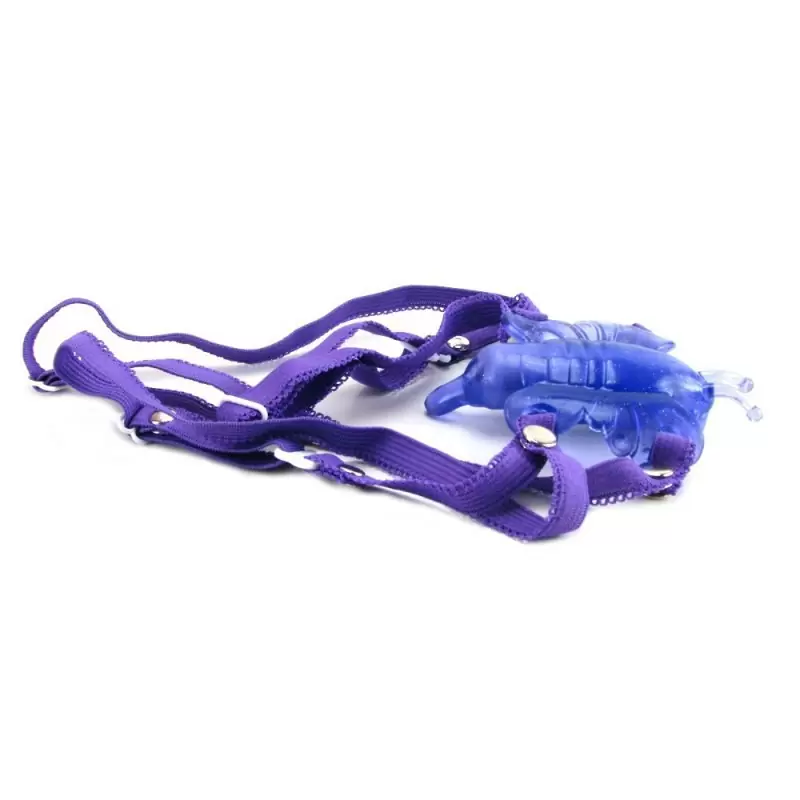 Беспроводной стимулятор бабочка Venus Butterfly с тремя скоростями – фиолетовый