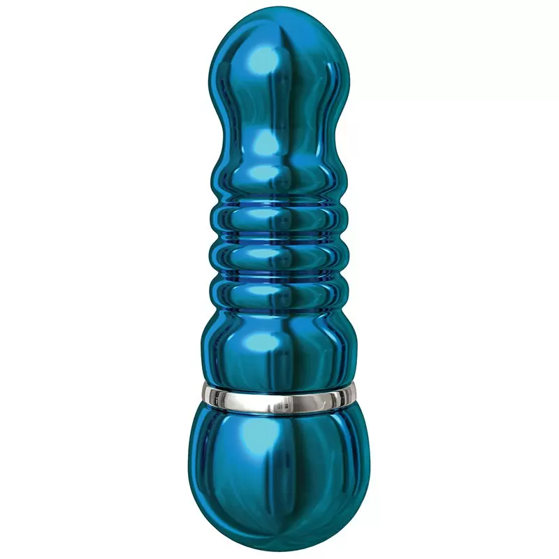Вибромассажер Pure Aluminium Small Blue – синий