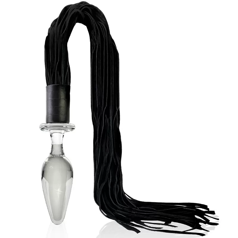 Анальная пробка Icicles № 49 с хвостом