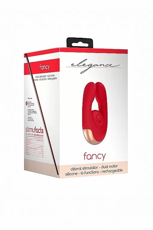 Клиторальный стимулятор Fancy (красный)