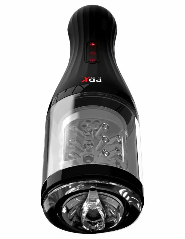 Мастурбатор Talk Dirty Rotobator с ротацией и голосовым сопровождением - черный