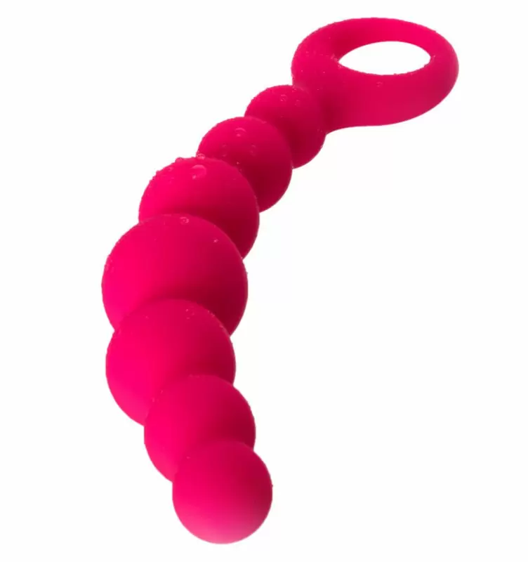 Изогнутый анальный стимулятор TOYFA POPO Pleasure – розовый