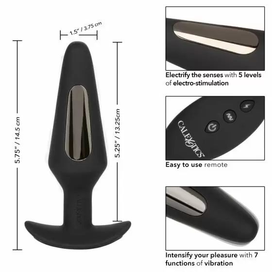 Анальная пробка с электростимуляцией Volt Electro-Flare