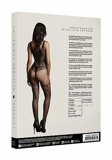 Кетсьюит (боди-комбинезон) Lace and Fishnet Bodystocking