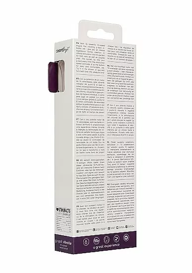 Компактный вибростимулятор G-Spot (Фиолетовый)