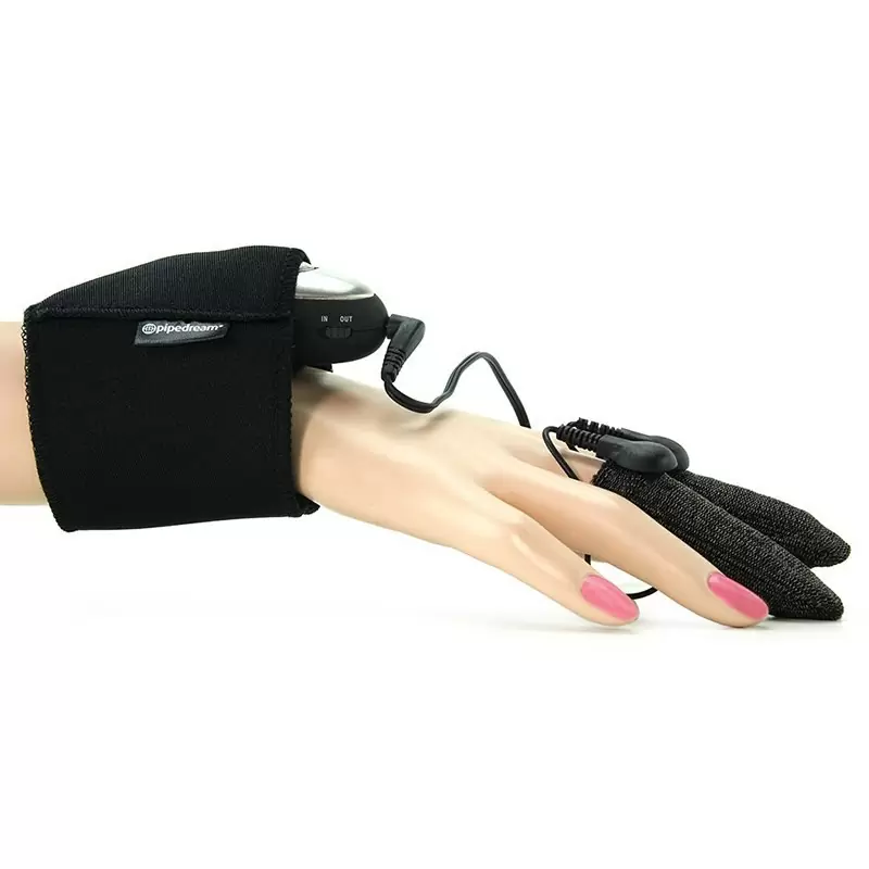 Насадки на пальцы Finger Fun для электростимуляции – черный