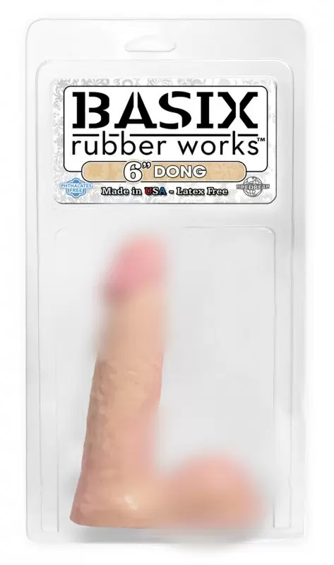 Фаллоимитатор Basix Rubber 6