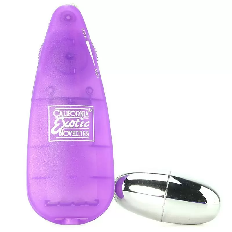 Набор вагинальных шариков Her Kegel Kit с вибропулей –  фиолетовый