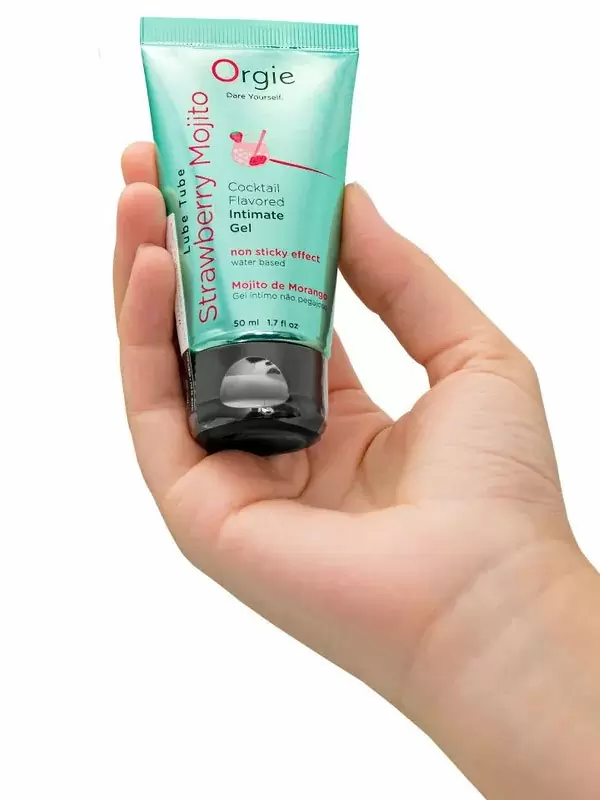 Интимный гель Orgie Lube Tube на водной основе, со вкусом клубничного мохито, 50 мл