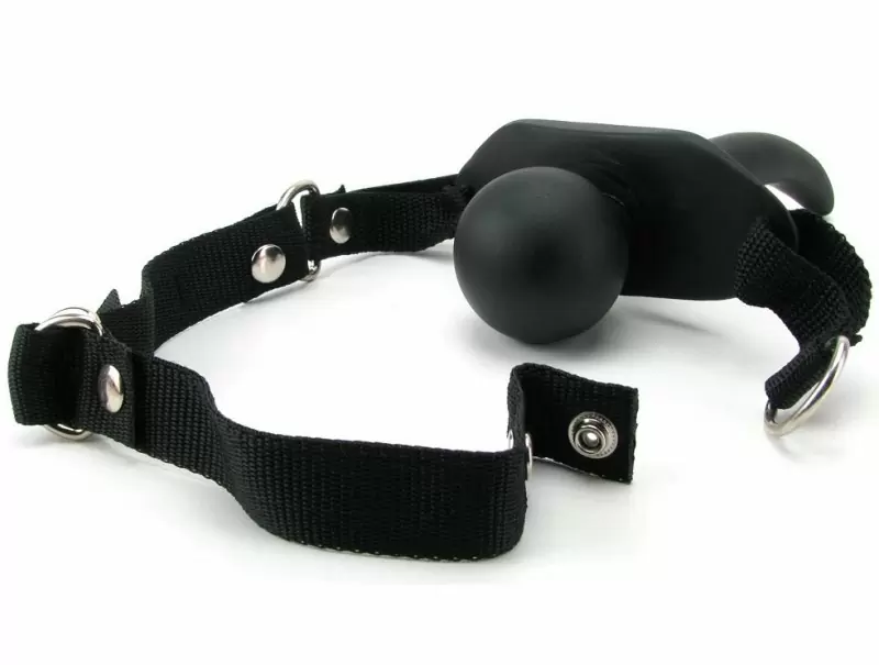 Кляп-страпон с фаллосом Fantasy