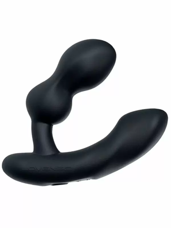 Носимый стимулятор простаты Lovense Edge 2, с двумя моторами, 12,5 см, черный