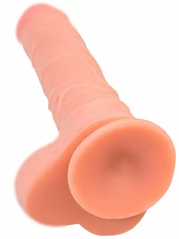 Реалистичный фаллоимитатор My Babe by RealStick My Idol, TPE, 28,5 см, телесный