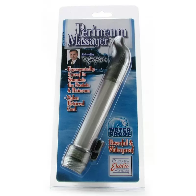 Водонепроницаемый вибромассажер простаты и промежности от Dr. Joel Kaplan 6,5