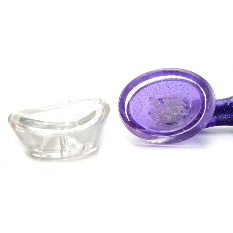 Помпа для стимуляции клитора Advanced Clitoral Pump с вибрацией – фиолетовый