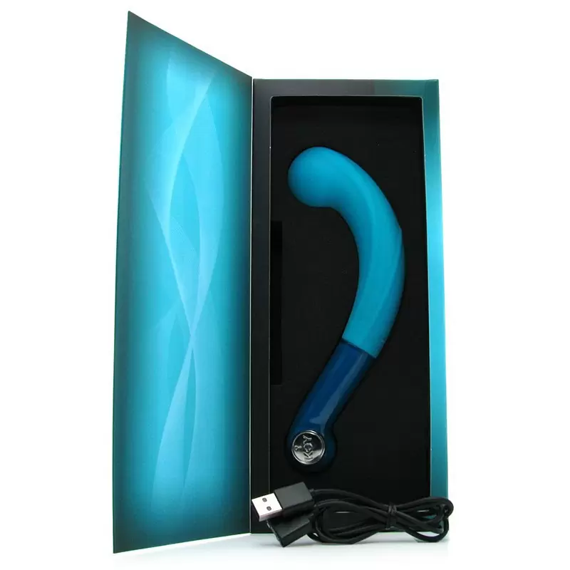 Перезаряжаемый вибромассажер G-точки Comet II – голубой