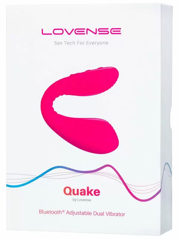 Многофункциональный вибратор Lovense Dolce, управлением через приложение, 19,8 см, розовый