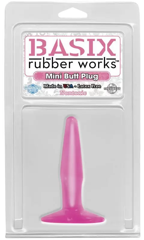 Анальная пробка Mini Butt Plug – розовый