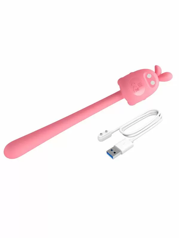 Милый мини-вибратор Baile Cute Bunny, 7 режимов, в форме зайки
