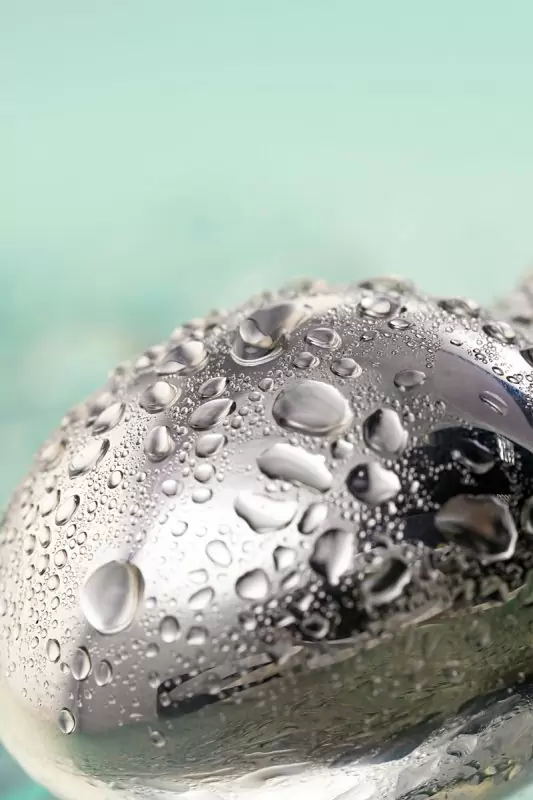 Двойной анальный стимулятор TOYFA - серебристый