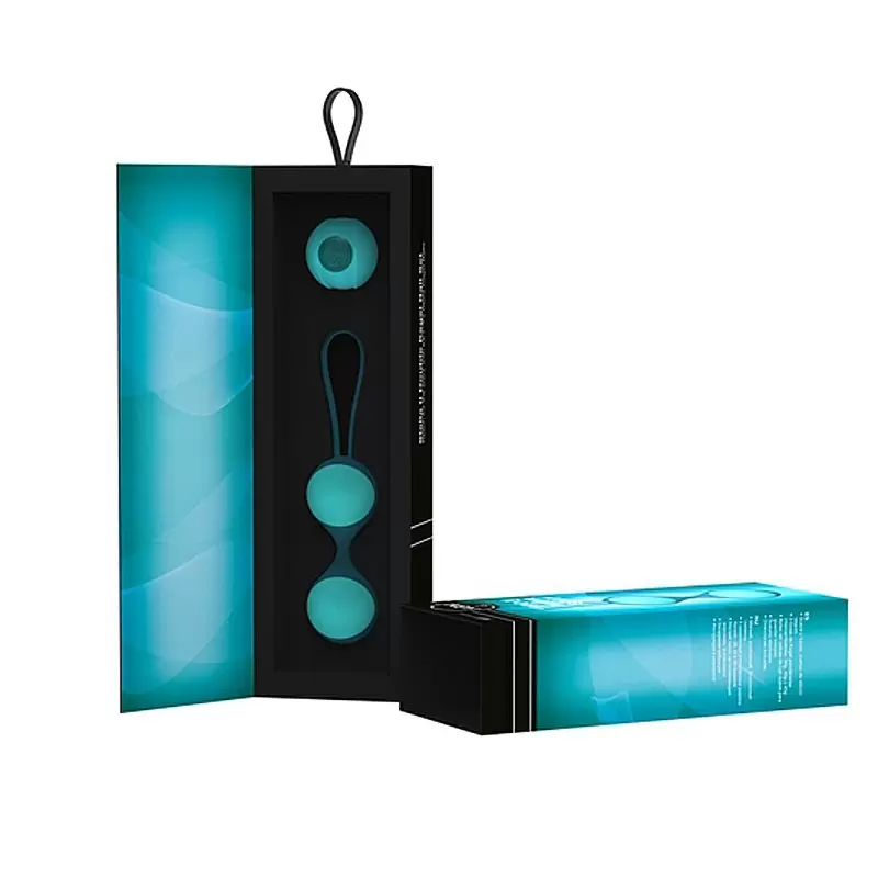 Набор из 3-х вагинальных шариков разного веса Stella II - Blue