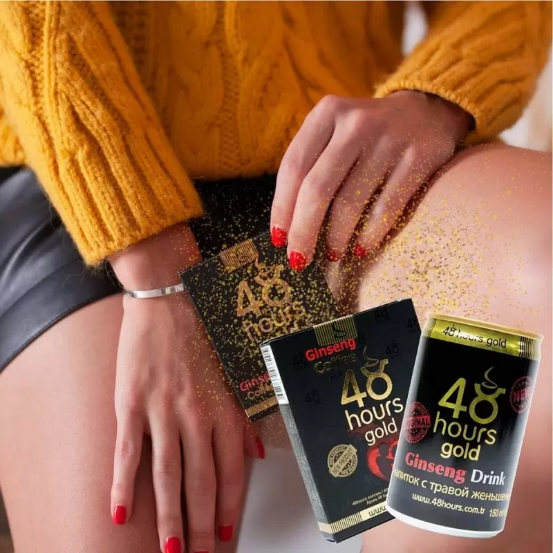 Шоколад c экстрактом женьшеня 48 hours gold возбуждающий