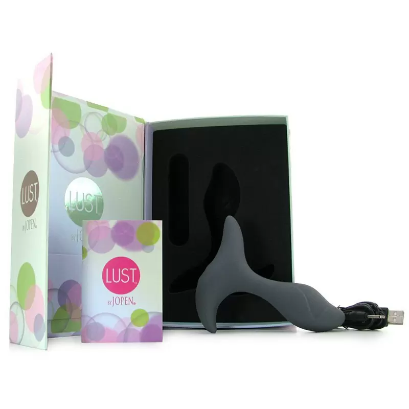 Вибромассажер Lust by Jopen L11 – серый