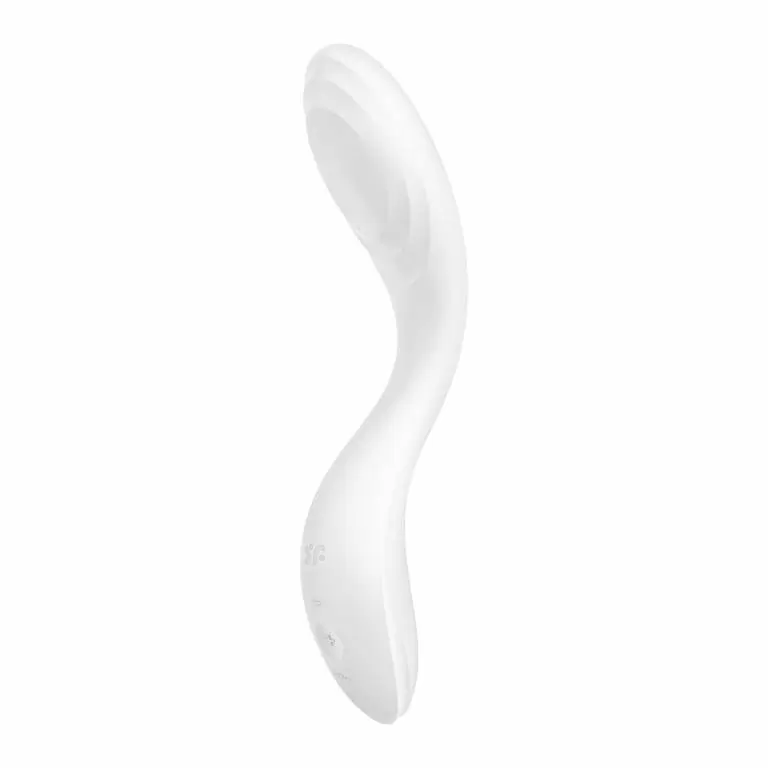 Вибратор Satisfyer Rrrolling Pleasure с движущимся шариком для стимуляции точки G (белый)
