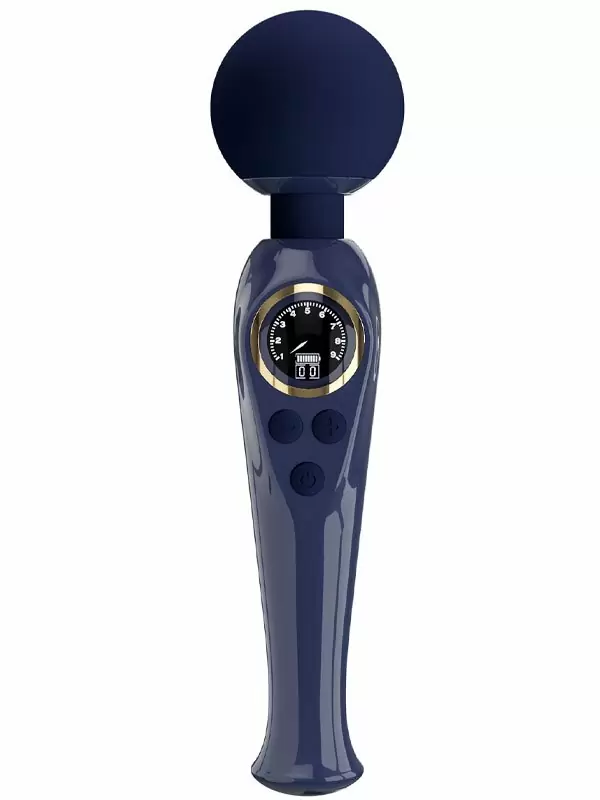 Гибкий вибратор Baile Skyler, с LED-дисплеем, 10 режимов, силикон