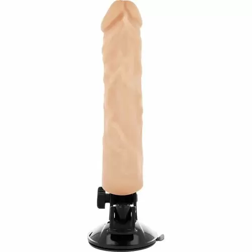 Вибромассажер с пультом управления BASECOCK REALISTIC VIBRATOR REMOTE CONTROL FLESH 21 CM
