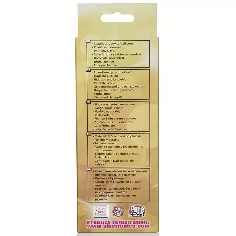 Анальная елочка Coco Licious Booty Beads – розовый