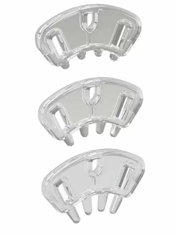 Пояс верности для мужчин Mystim Pubic Enemy No 3, 8,2 см, с кольцом, прозрачный