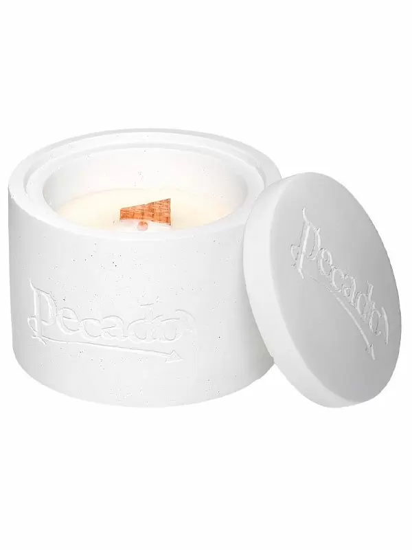 Ароматическая свеча Рecado, Plum & Cashmere, с крышкой