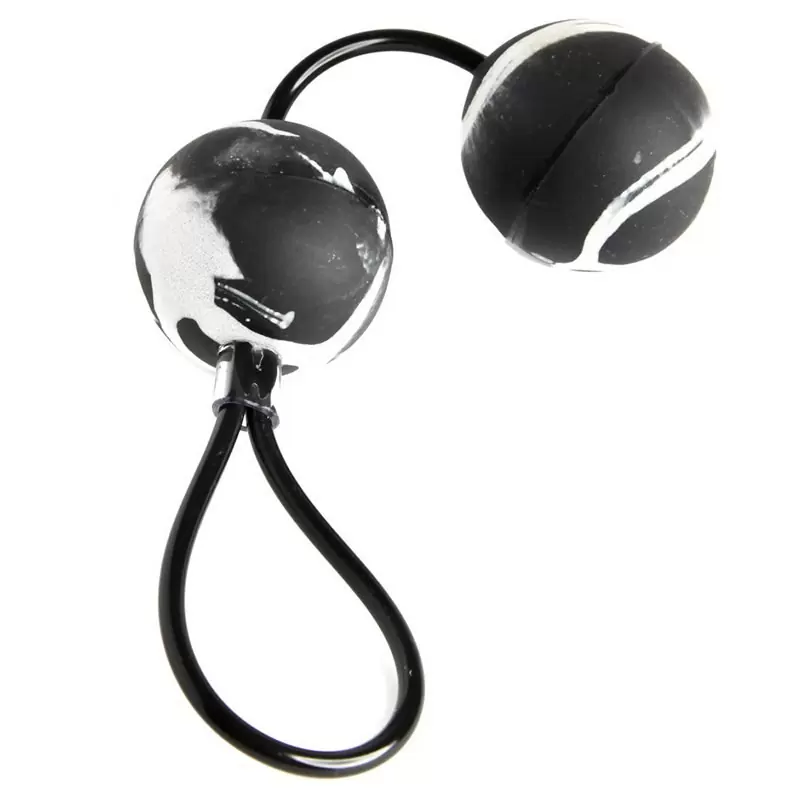 Вагинальные шарики Oscilating Duo Balls – черный