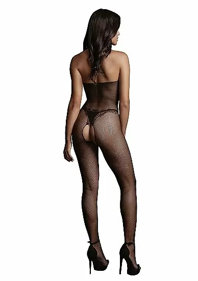Кетсьюит Fishnet and Lace Bodystocking — сетчатый и кружевной боди-комбинезон