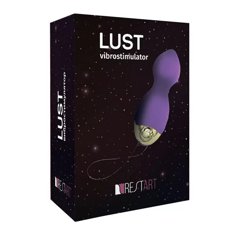 Беспроводной мини вибростимулятор Lust – фиолетовый