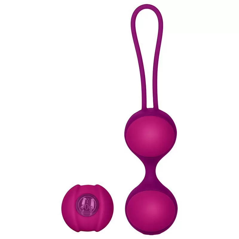 Вагинальные шарики Mini Stella II со сменным грузом – розовый