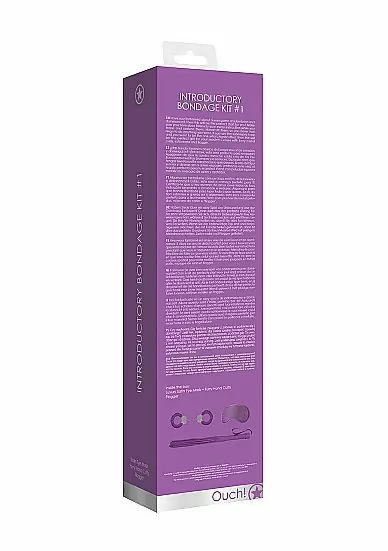 Набор для бандажа Introductory Bondage Kit #1, цвет фиолетовый