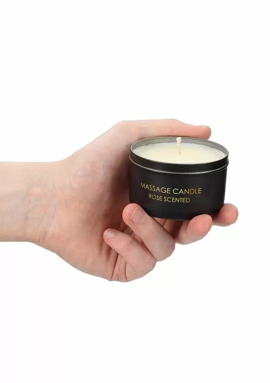 Массажная свеча с ароматом розы Massage Candle - Rose Scented