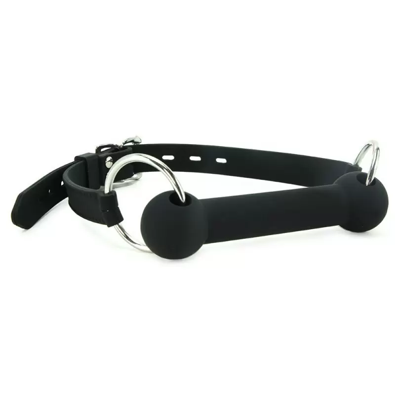 Кляп-трензель Silicone Bit Gag – черный