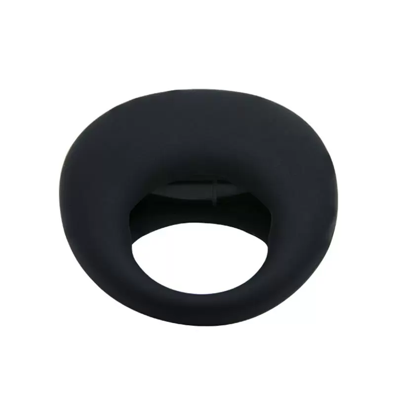 Эрекционное виброкольцо Trap – черный
