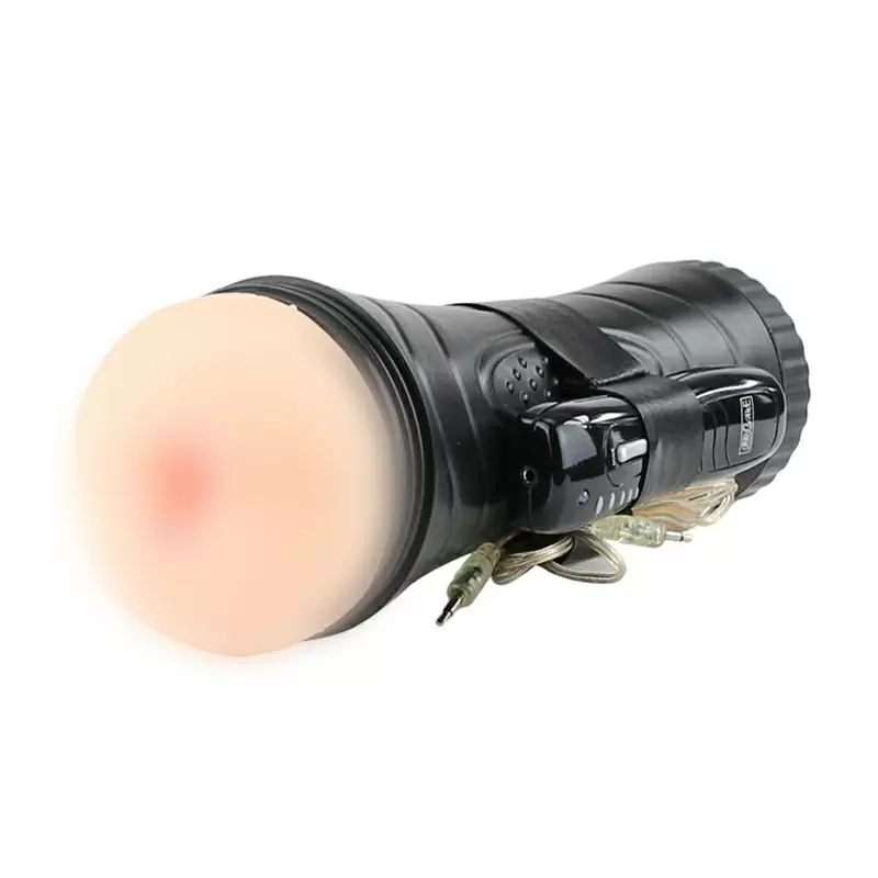 Мастурбатор анус-реалистик в тубе Pink Butt с вибрацией – телесный