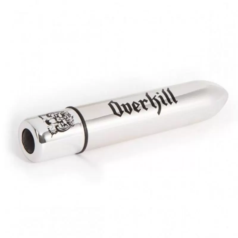 Вибропуля Motorhead Overkilll 10 режимов - серебристый