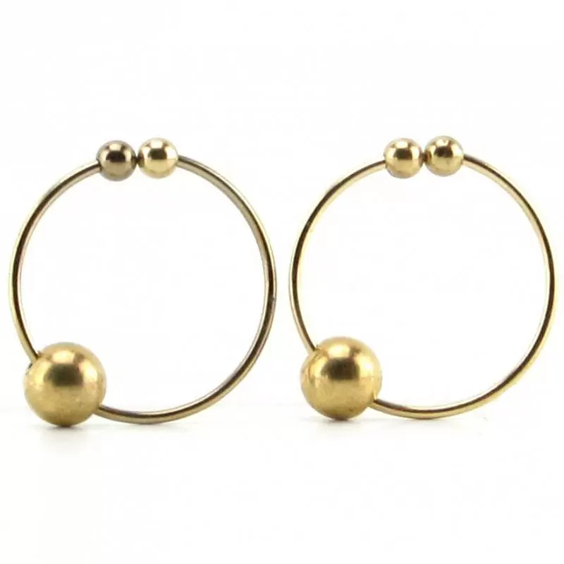 Кольца для сосков Fetish Fantasy Bull Rings - Gold